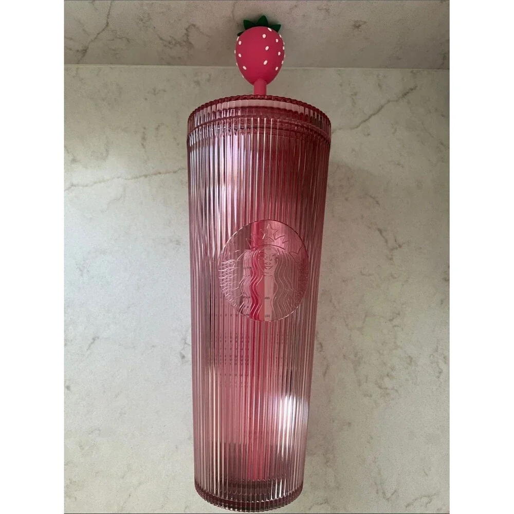 Starbucks stylish pink